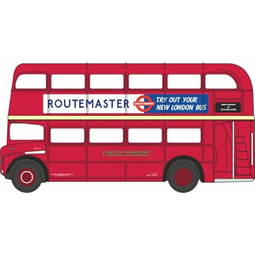 OX120RM001 - 1/120 ROUTEMASTER LONDON TRANSPORT