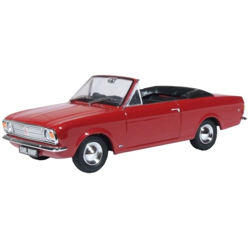 OX43CCC003 - 1/43 FORD CORTINA CRAYFORD OPEN DRAGOON RED