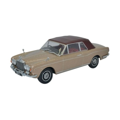 OX43RRC002 - 1/43 ROLLS ROYCE CORNICHE CONV. (CLOSED) PERSIAN SAND