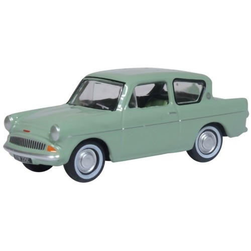 OX76105010 - 1/76 FORD ANGLIA SPRUCE GREEN