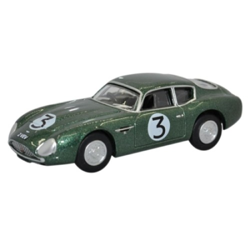 OX76AMZ002 - 1/76 ASTON MARTIN DB4GT ZAGATO 2 VEV JIM CLARK GOODWOOD 1961