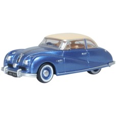 OX76ATL006 - 1/76 BLUE/IVORY AUSTIN ATLANTIC COUPE