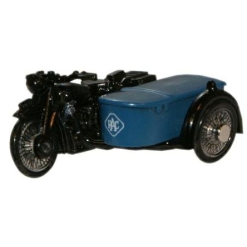 OX76BSA002 - 1/76 RAC BSA MOTORCYCLE AND SIDECAR