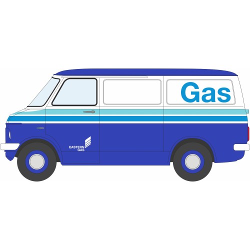 OX76CFV006 - 1/76 BEDFORD CF VAN EASTERN GAS