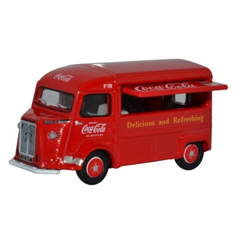 OX76CIT003CC - 1/76 CITROEN H VAN COCA COLA