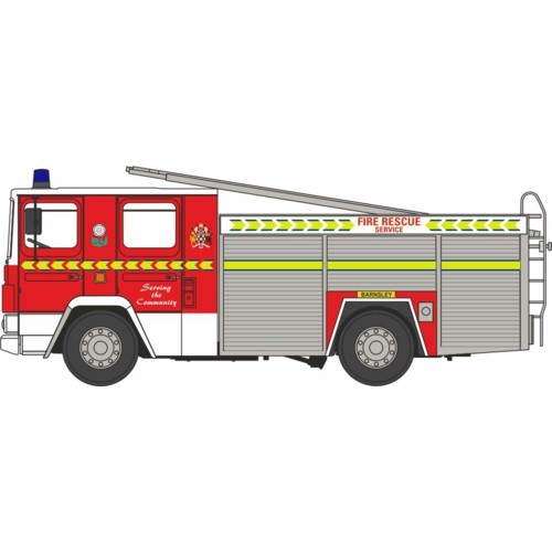 OX76DN007 - 1/76 DENNIS RS SOUTH YORKSHIRE FIRE AND RESCUE SERVICE