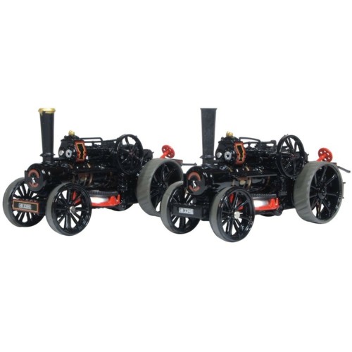 OX76FBB006 - 1/76 FOWLER BB1 PLOUGHING ENGINE X 2 MASTER AND MISTRESS