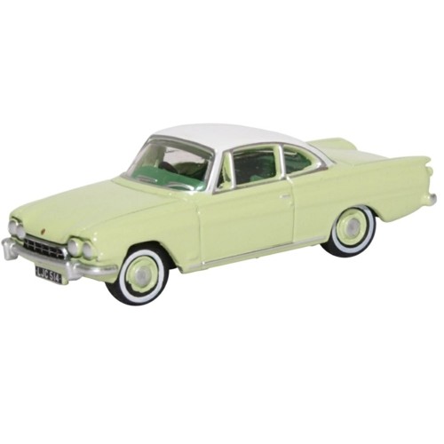 OX76FCC001 - 1/76 FORD CONSUL CAPRI LIME GREEN/ERMINE WHITE