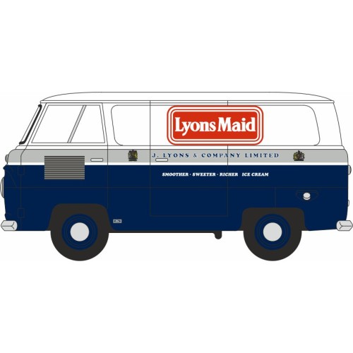 OX76FDE009 - 1/76 FORD 400E VAN LYONS MAID