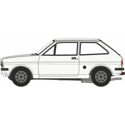 OX76FF008 - 1/76 FORD FIESTA MK1 DIAMOND WHITE