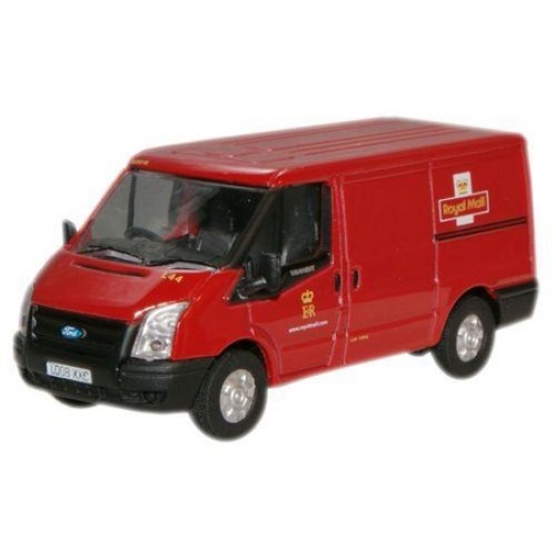 OX76FT002 - 1/76 ROYAL MAIL NEW FORD TRANSIT VAN (L.ROOF)