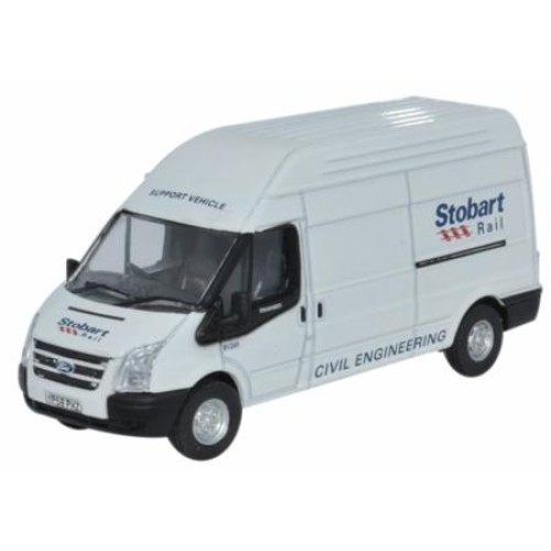 OX76FT010 - 1/76 FORD TRANSIT LWB HIGH ROOF STOBART