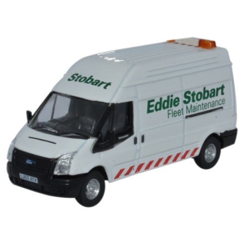 OX76FT021 - 1/76 FORD TRANSIT LWB HIGH STOBART FLEET MAINTENANCE