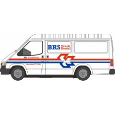 OX76FT3010 - 1/76 FORD TRANSIT MK3 BRS TRUCK RENTAL