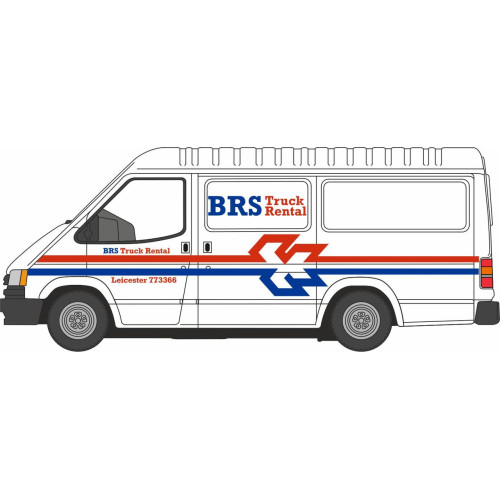 OX76FT3010 - 1/76 FORD TRANSIT MK3 BRS TRUCK RENTAL