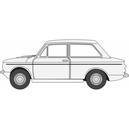 OX76HI006 - 1/76 HILLMAN IMP POLAR WHITE