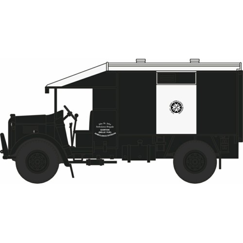 OX76K2005 - 1/76 AUSTIN K2 AMBULANCE ST JOHNS