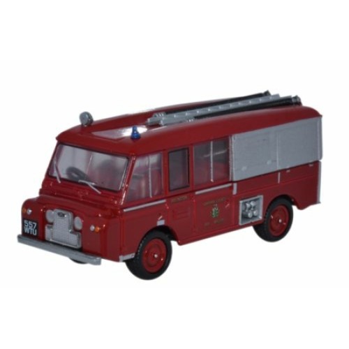 OX76LRC001 - 1/76 LAND ROVER FT6 CARMICHAEL CHESHIRE COUNTY FIRE BRIGADE
