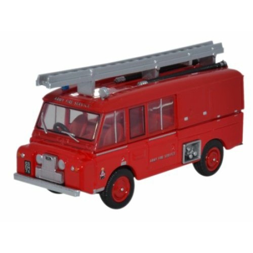 OX76LRC004 - 1/76 LAND ROVER FT6 CARMICHAEL ARMY FIRE SERVICE