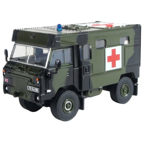 OX76LRFCA004 - 1/76 BAOR (BRITISH ARMY OF THE RHINE) 1990 LAND ROVER FC AMBULANCE