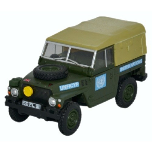 OX76LRL001 - 1/76 LAND ROVER 1/2 TON LIGHTWEIGHT UNITED NATIONS