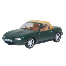 OX76MAZ002 - 1/76 MAZDA MX5 MK1 (SOFT TOP) BRITISH RACING GREEN