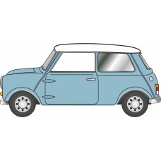 OX76MN010 - 1/76 AUSTIN MINI SPEEDWELL BLUE