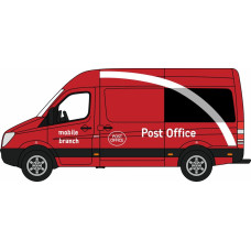OX76MSV009 - 1/76 MERCEDES SPRINTER MOBILE POST OFFICE