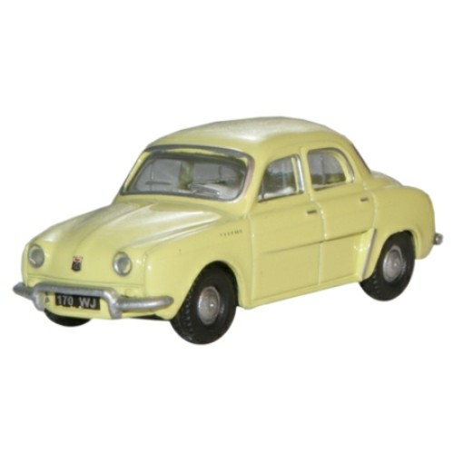 OX76RD002 - 1/76 RENAULT DAUPHINE YELLOW