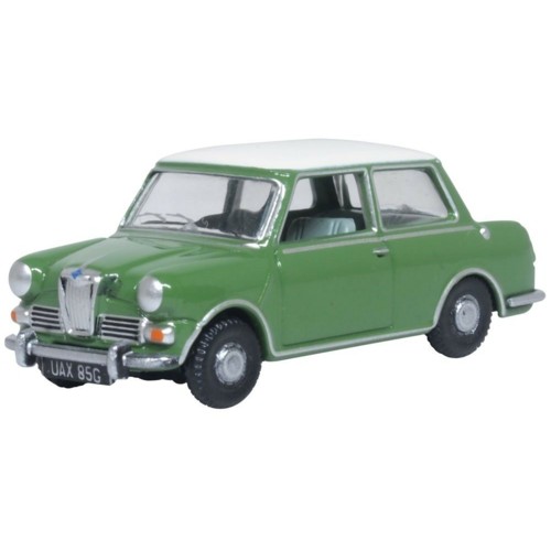 OX76RE003 - 1/76 RILEY ELF CUMBERLAND GREEN/OLD ENGLSH WHITE