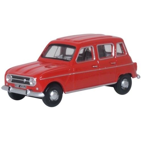 OX76RN002 - 1/76 RENAULT 4 RED