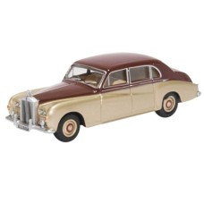 OX76RRP5002 - 1/76 ROLLS ROYCE PHANTOM V BURGUNDY/SILVER SAND