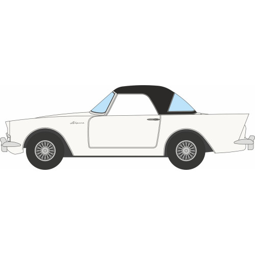 OX76SA002 - 1/76 SUNBEAM ALPINE SERIES 2 HARD TOP OLD ENGLISH WHITE OX76SA002 - 1/76 SUNBEAM ALPINE SERIES 2 HARD TOP OLD ENGLISH WHITE