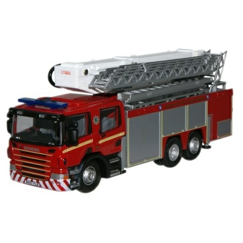OX76SAL003 - 1/76 MERSEYSIDE FIRE AND RESCUE SERVICE SCANIA AERIAL RESCUE PUMP