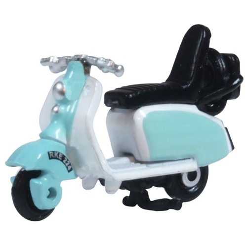 OX76SC001 - 1/76 SCOOTER BLUE/WHITE