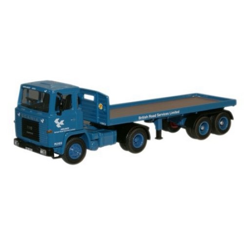 OX76SC110001 - 1/76 SCANIA 110 FLATBED BRS