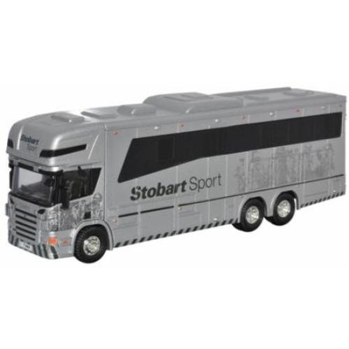 OX76SCA03HB - 1/76 EDDIE STOBART SCANIA 380 HORSEBOX