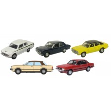 OX76SET82 - 1/76 5 PIECE FORD CORTINA SET MK1/2/3/4/5