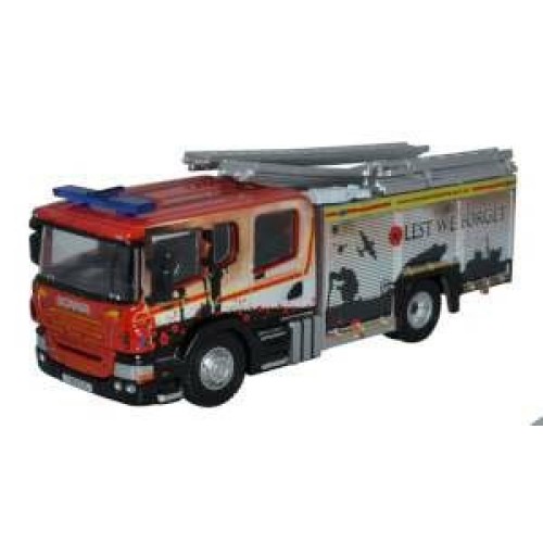 OX76SFE011 - 1/76 HUMBERSIDE FIRE AND RESCUE PUMP LADDER