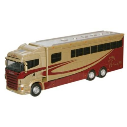 OX76SHL01HB - 1/76 METALLIC SCANIA 420 HIGHLINE HORSEBOX