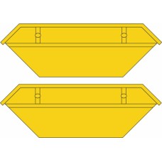 OX76SK001 - 1/76 SKIP YELLOW 2 PACK