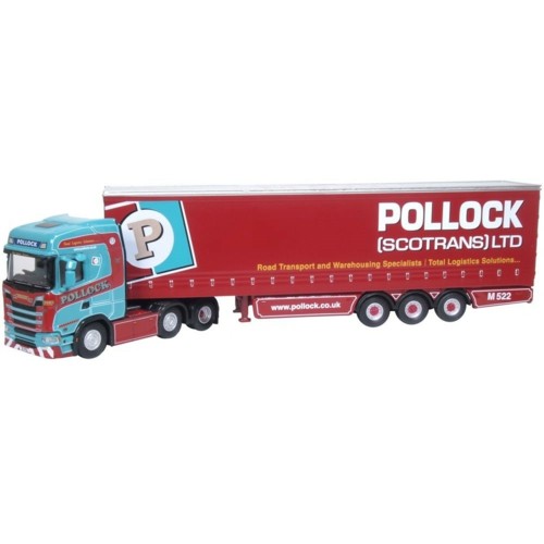 OX76SNG002 - 1/76 SCANIA S SERIES CURTAINSIDE POLLOCK