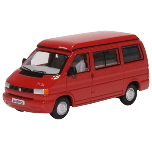 OX76T4001 - 1/76 VW T4 WESTFALIA CAMPER PAPRIKA RED