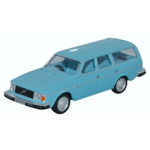 OX76VE003 - 1/76 VOLVO 245 ESTATE LIGHT BLUE