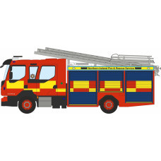 OX76VEO006 - 1/76 VOLVO FL EMERGENCY ONE NORTHERN IRELAND FIRE & RESCUE SERVICE