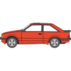 OX76XR009 - 1/76 FORD ESCORT XR3I SUNBURST RED