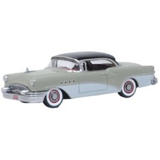 OX87BC55007 - 1/87 BUICK CENTURY 1955 CARLSBAD BLACK/WINDSOR GREY/DOVER WHITE