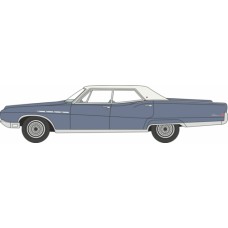 OX87BE68002 - 1/87 1968 BUICK ELECTRA 225 MEDIUM TEAL BLUE MIST/PARCHMENT