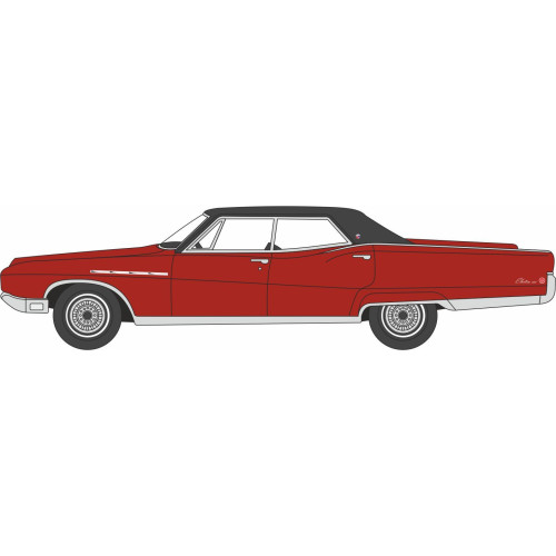OX87BE68003 - 1/87 BUICK ELECTRA 225 1968 SCARLET RED/BLACK