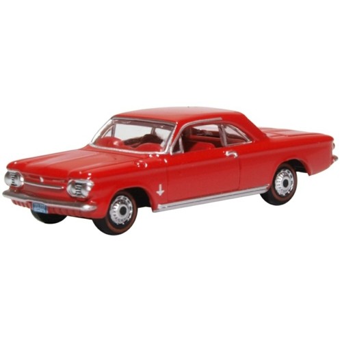OX87CH63002 - 1/87 CHEVROLET CORVAIR COUPE 1963 RIVERSIDE RED